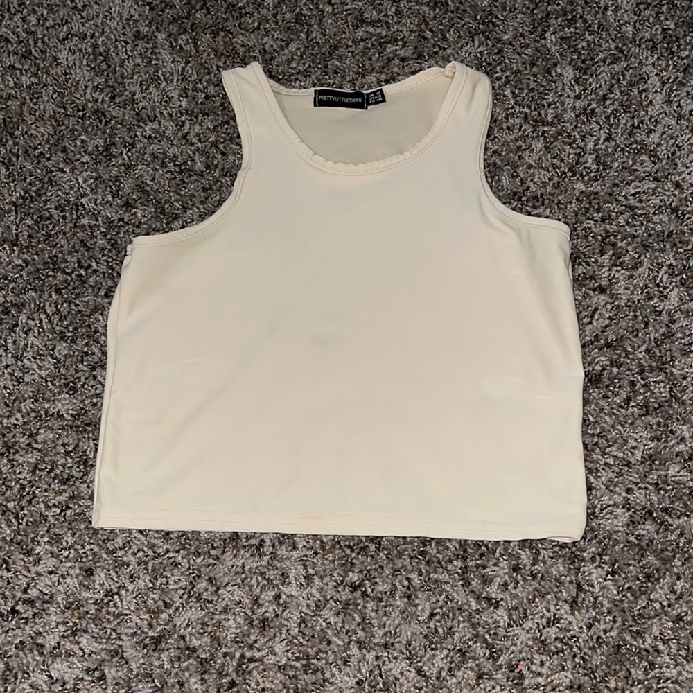 Pretty little thing tan tank